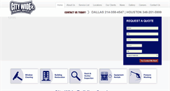 Desktop Screenshot of citywidebuildingservices.com